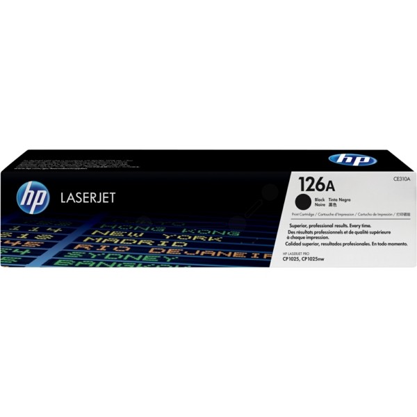 HP Toner schwarz 126A CE310A