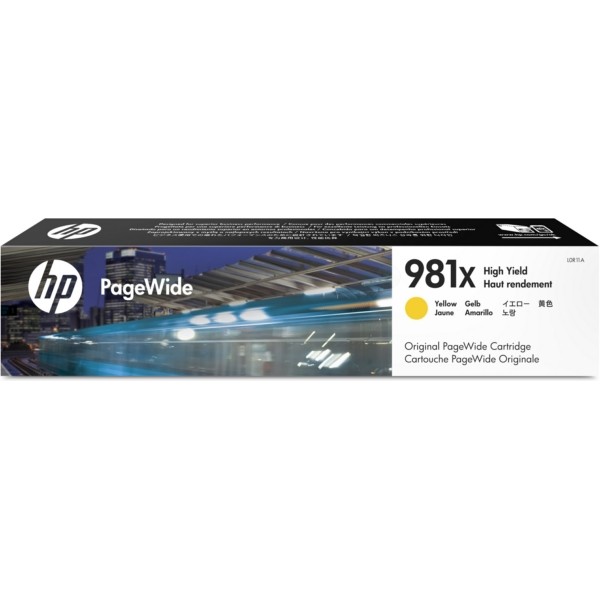 HP Tintenpatrone gelb 981X L0R11A