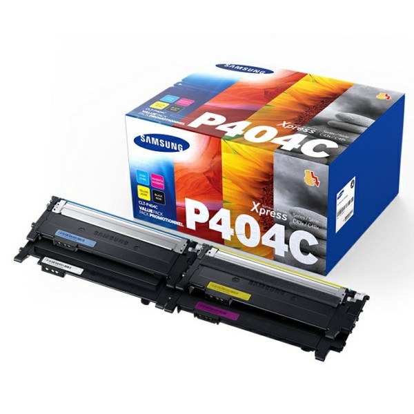 Samsung Tonerkartusche MultiPack Bk,C,M,Y P404C CLTP404CELS