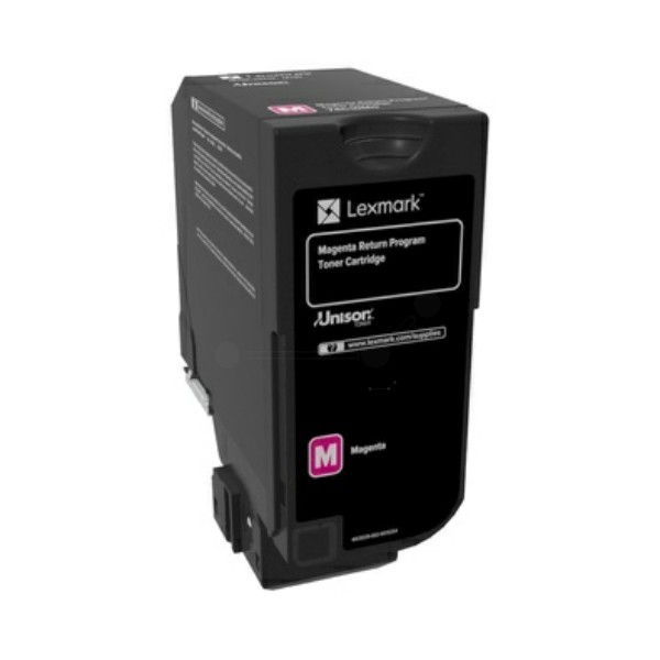 Lexmark Toner-Kit magenta return program  74C20M0