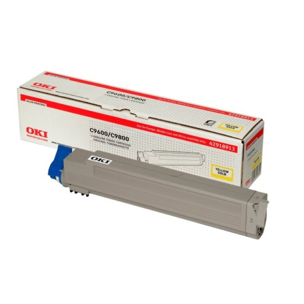 OKI Toner gelb  42918913