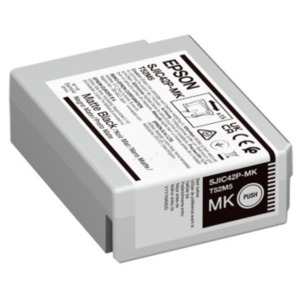 Epson Tintenpatrone schwarz matt SJIC-42-P-MK C13T52M540