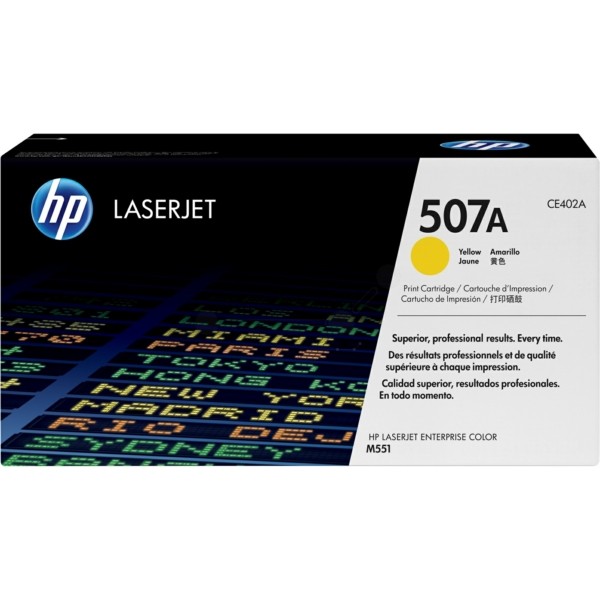 HP Tonerkartusche gelb 507A CE402A