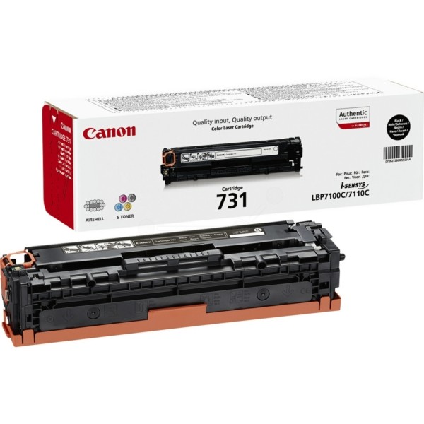 Canon Tonerkartusche schwarz 731BK 6272B002