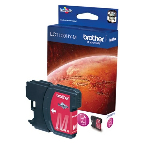 Brother Tintenpatrone magenta High-Capacity  LC1100HYM