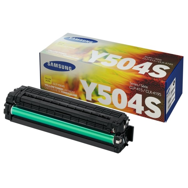 Samsung Tonerkartusche gelb Y504 CLTY504SELS