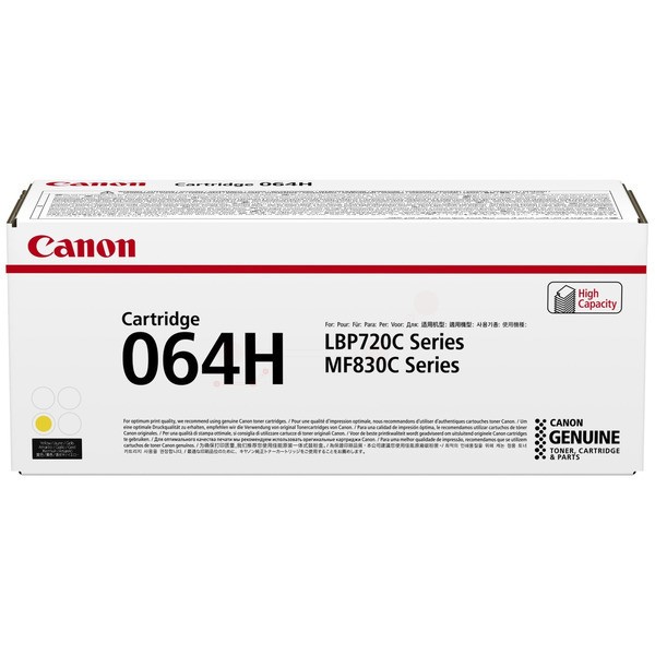 Canon Tonerkartusche gelb 064 HY 4932C001