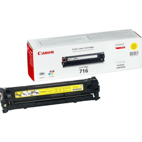 Canon Tonerkartusche gelb 716Y 1977B002