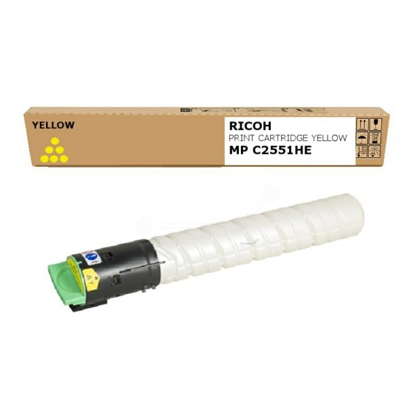 Ricoh Toner gelb TYPE MPC 2551 HE 841507