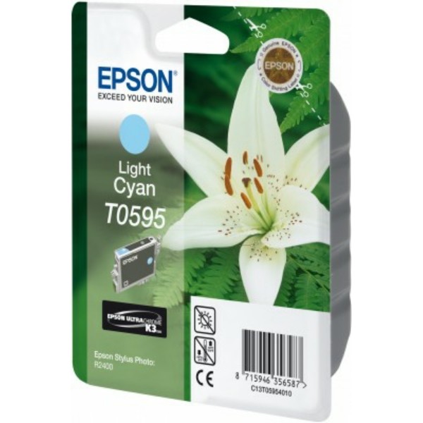 Epson Tintenpatrone cyan hell T0595 C13T05954010