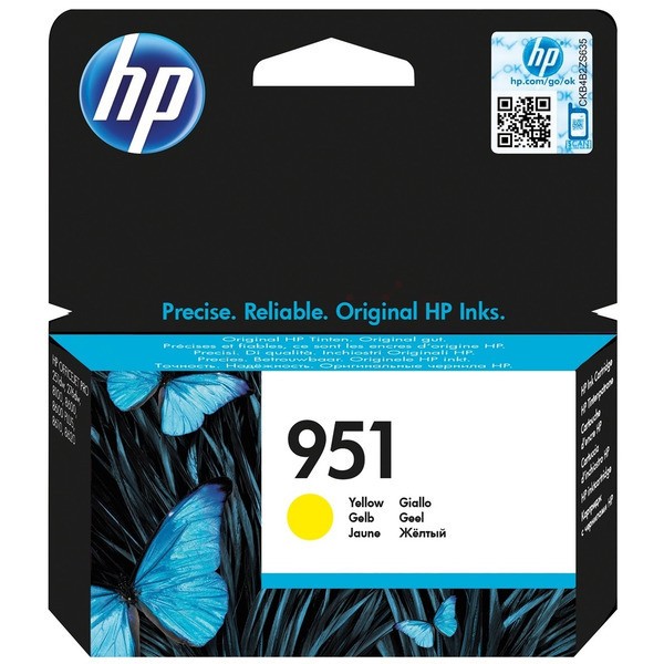 HP Tintenpatrone gelb 951 CN052AE