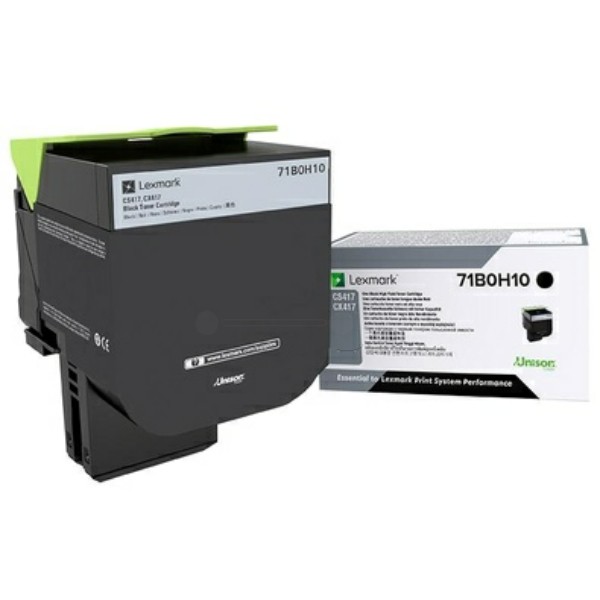 Lexmark Tonerkartusche schwarz  71B0H10