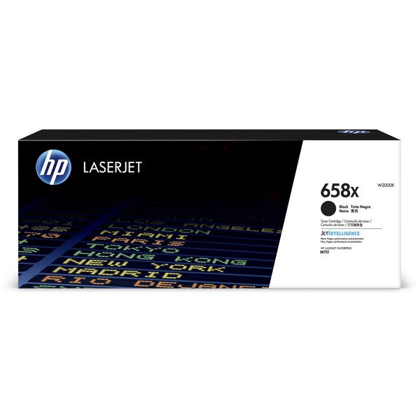 HP Toner schwarz 658X W2000X