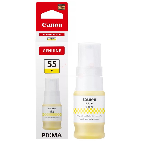 Canon Tintenflasche gelb GI-55 Y 6291C001