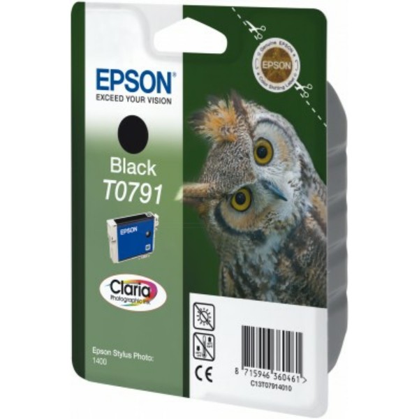 Epson Tintenpatrone schwarz T0791 C13T07914010