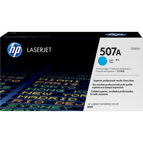 HP Tonerkartusche cyan 507A CE401A