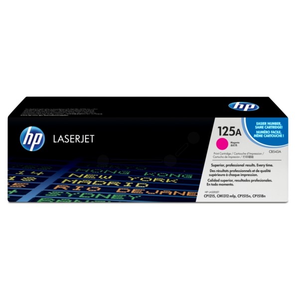 HP Tonerkartusche magenta 125A CB543A