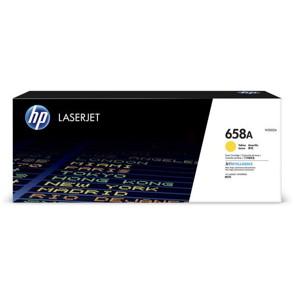 HP Toner gelb 658A W2002A
