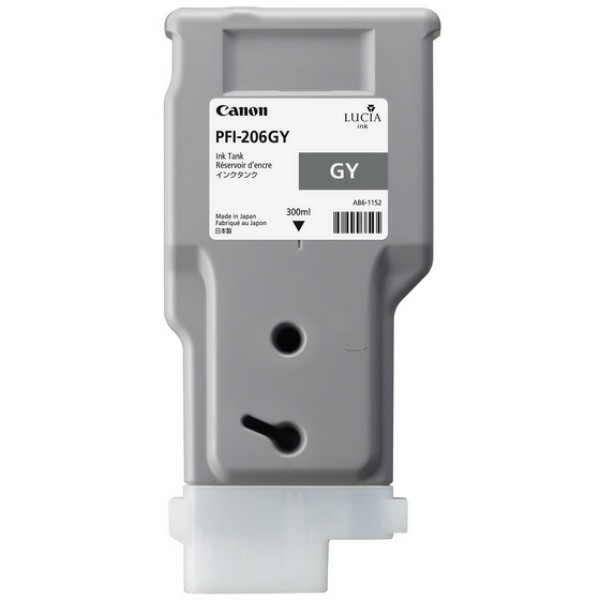 Canon Tintenpatrone grau PFI-206 GY 5312B001