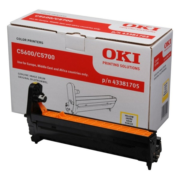 OKI Drum Kit gelb  43381705