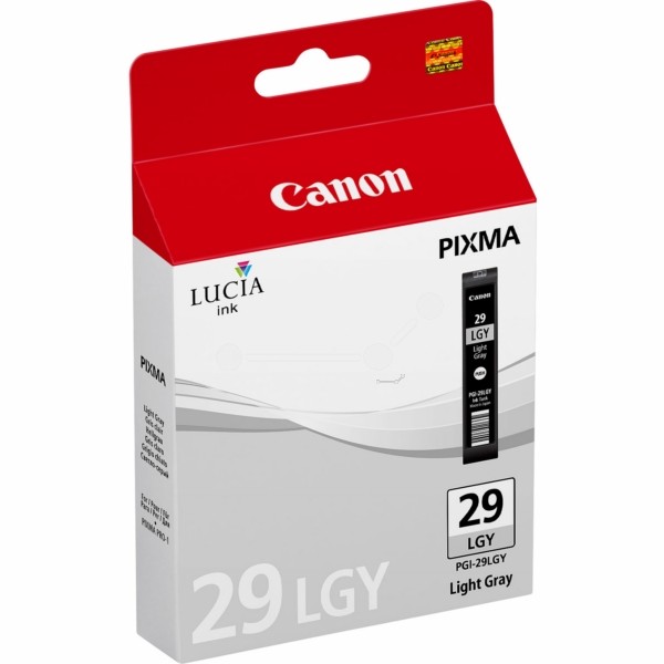 Canon Tintenpatrone grau hell PGI-29 LGY 4872B001