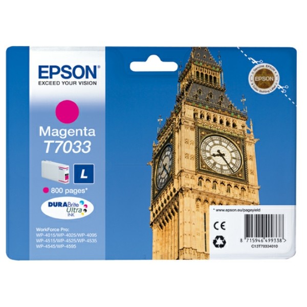 Epson Tintenpatrone magenta T7033 C13T70334010