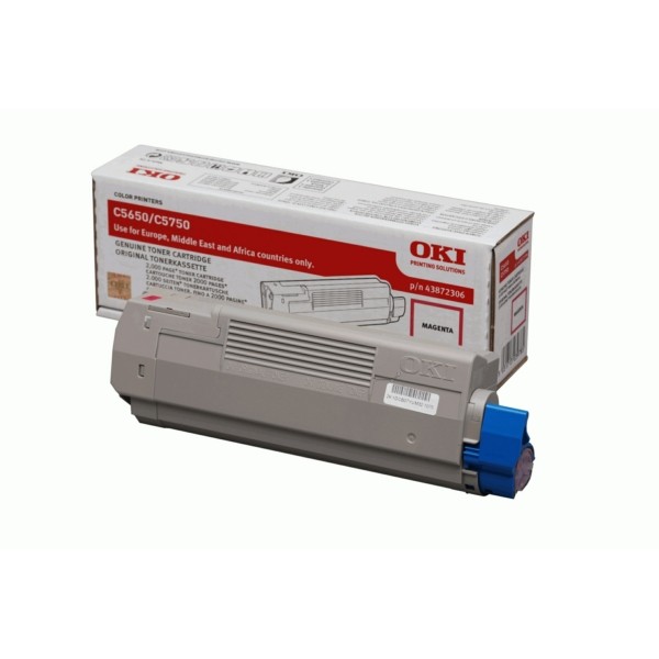 OKI Toner magenta  43872306