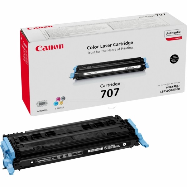 Canon Tonerkartusche schwarz 707BK 9424A004
