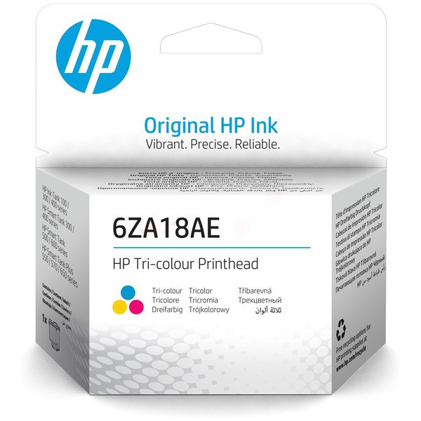 HP Druckkopf C,M,Y  6ZA18AE