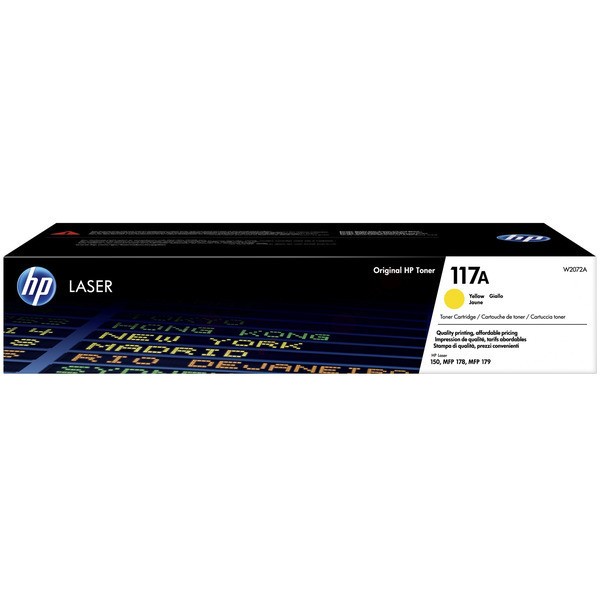 HP Toner-Kit gelb 117A W2072A