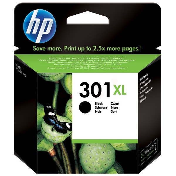 HP Druckkopfpatrone schwarz High-Capacity 301XL CH563EE