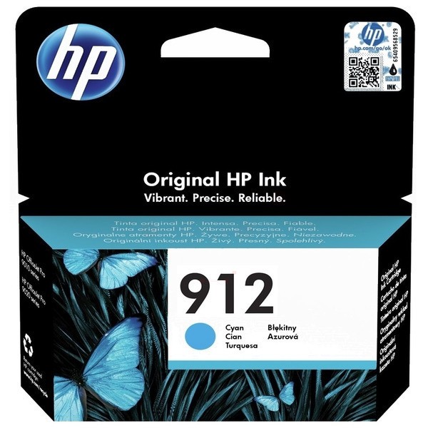 HP Tintenpatrone cyan 912 3YL77AE