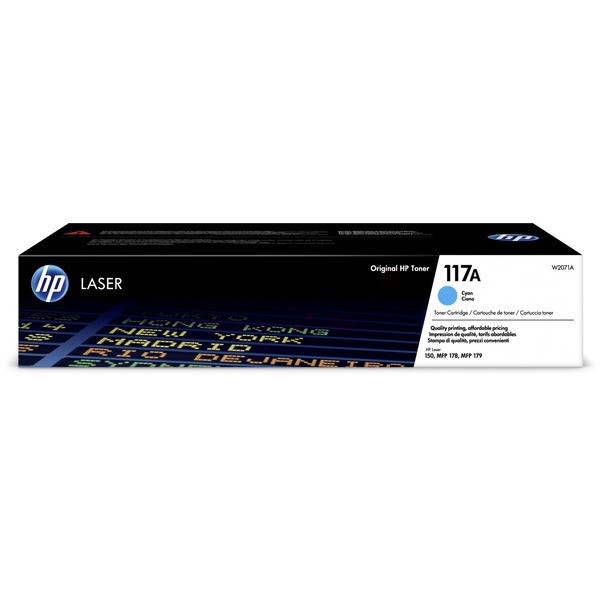 HP Toner-Kit cyan 117A W2071A