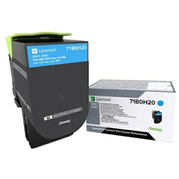 Lexmark Tonerkartusche cyan  71B0H20
