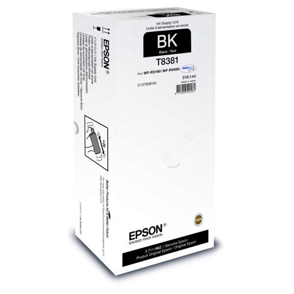 Epson Tintenpatrone schwarz T8381 C13T838140