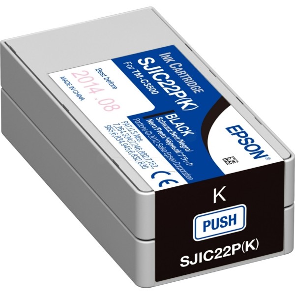 Epson Tintenpatrone schwarz SJI-C-22-P-(K) C33S020601