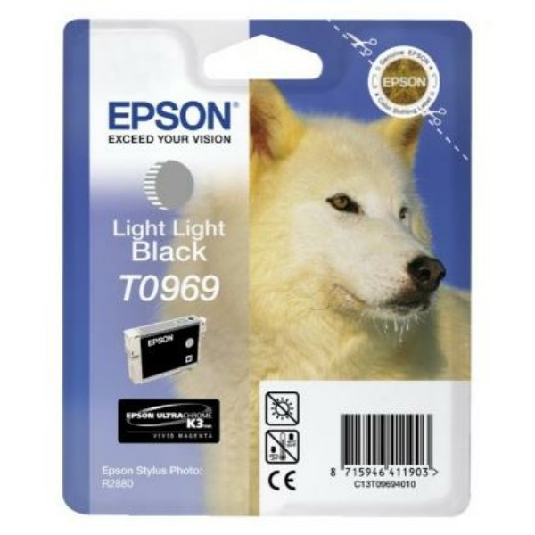 Epson Tintenpatrone schwarz hell hell T0969 C13T09694010