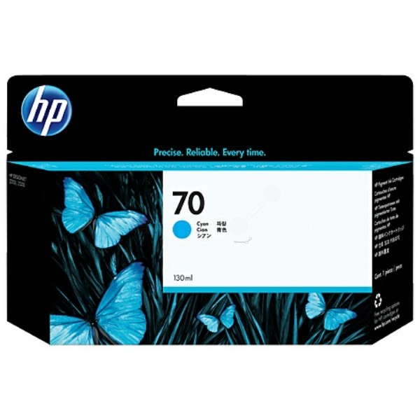 HP Tintenpatrone cyan 70 C9452A