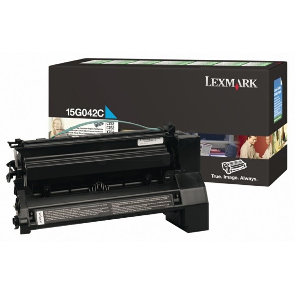 Lexmark Tonerkartusche cyan return program  15G042C