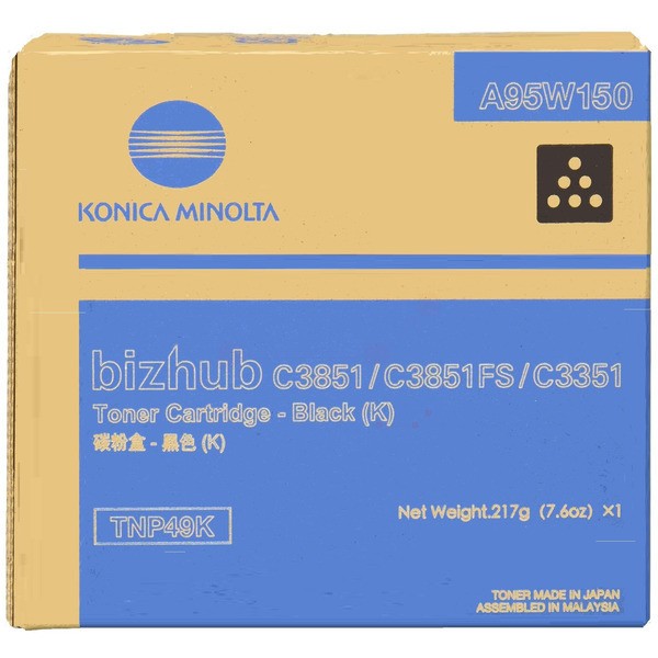 Konica Minolta Toner schwarz TNP-49 K A95W150