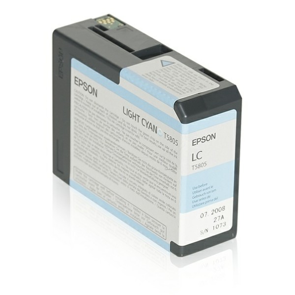 Epson Tintenpatrone cyan hell T5805 C13T580500
