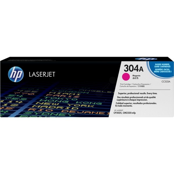 HP Tonerkartusche magenta 304A CC533A