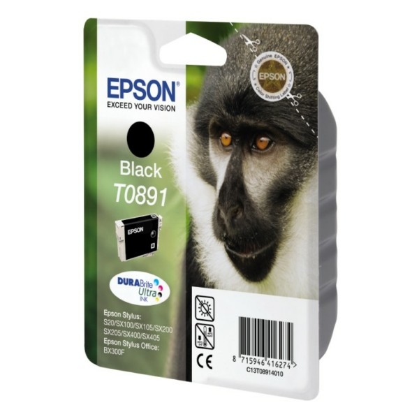 Epson Tintenpatrone schwarz T0891 C13T08914011