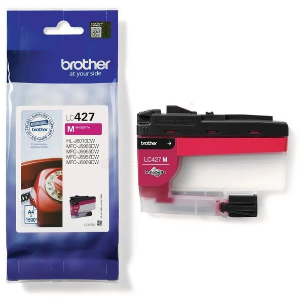 Brother Tintenpatrone magenta  LC427M