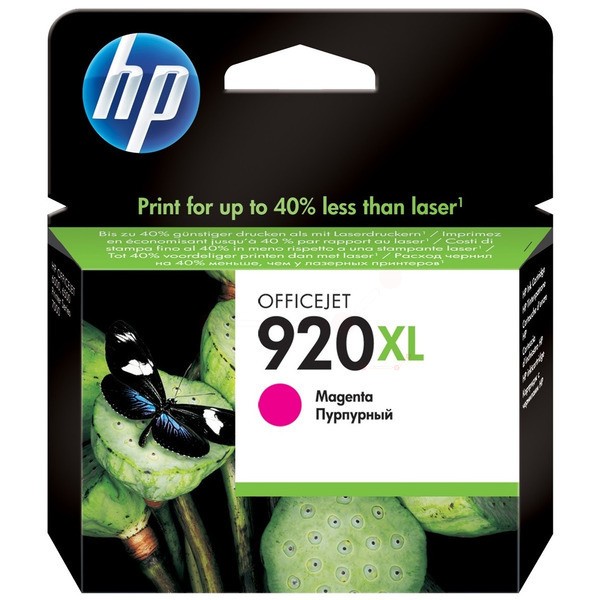 HP Tintenpatrone magenta 920XL CD973AE