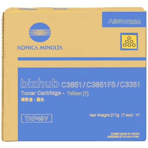 Konica Minolta Toner gelb TNP-49 Y A95W250