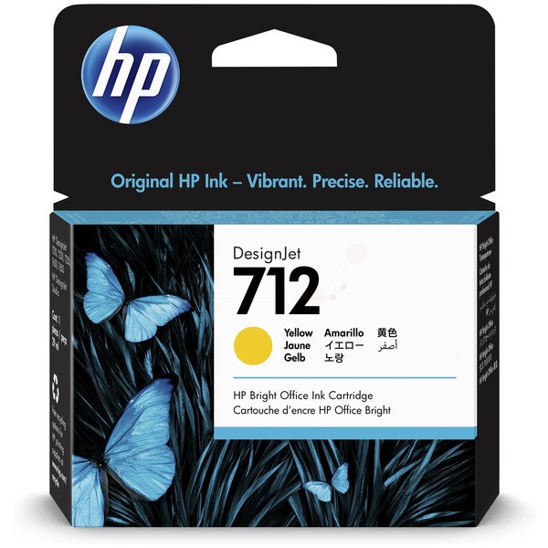 HP Tintenpatrone gelb 712 3ED69A