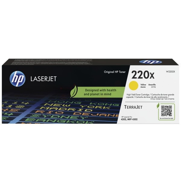 HP Tonerkartusche gelb High-Capacity 220X W2202X