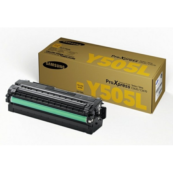 Samsung Tonerkartusche gelb Y505L CLTY505LELS