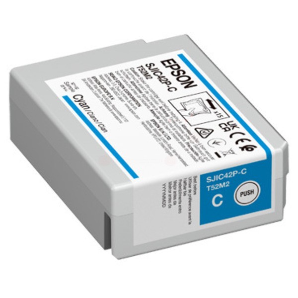 Epson Tintenpatrone cyan SJIC-42-P-C C13T52M240